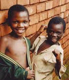 Children supported bt youth action in Africa